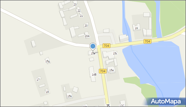 Kołacin, Kołacin, 15e, mapa Kołacin