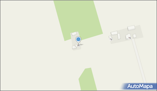 Kołacin, Kołacin, 90, mapa Kołacin