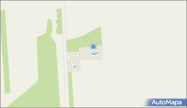 Kołacinek, Kołacinek, 40A, mapa Kołacinek