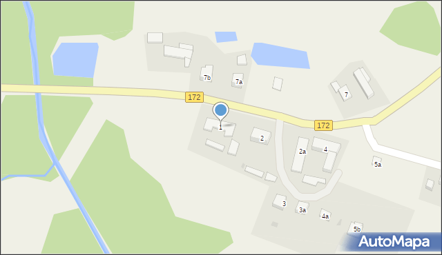 Kołacz, Kołacz, 1, mapa Kołacz