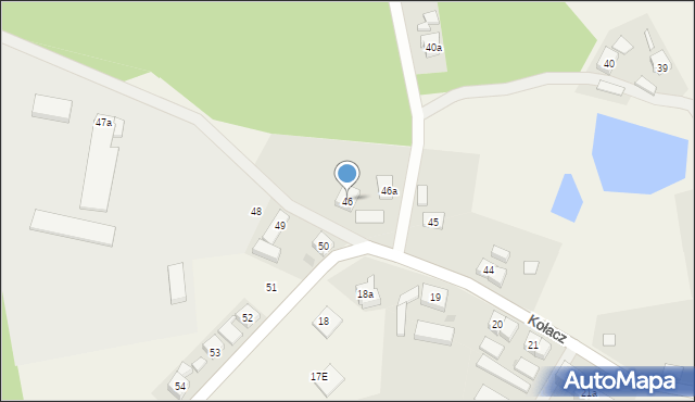 Kołacz, Kołacz, 46, mapa Kołacz