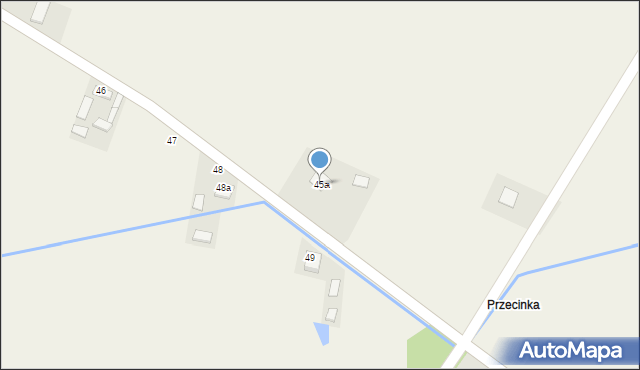 Kołaczkowice, Kołaczkowice, 45a, mapa Kołaczkowice