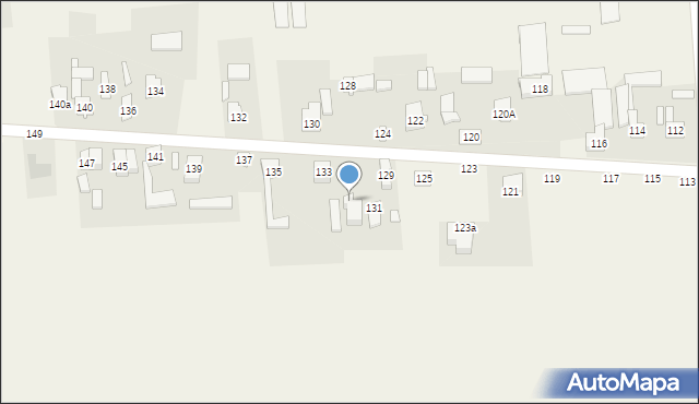 Kołaczkowice, Kołaczkowice, 131a, mapa Kołaczkowice