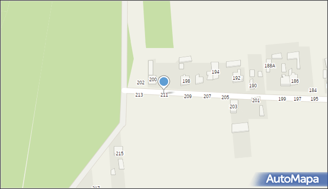 Kołaczkowice, Kołaczkowice, 211, mapa Kołaczkowice