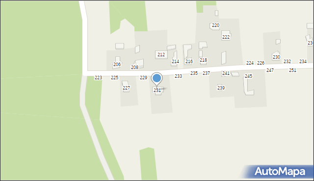 Kołaczkowice, Kołaczkowice, 231, mapa Kołaczkowice