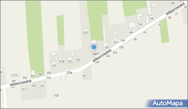 Kołaczkowice, Kołaczkowice, 318, mapa Kołaczkowice