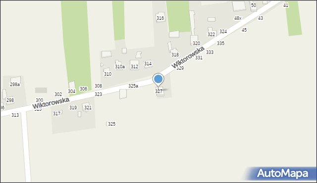 Kołaczkowice, Kołaczkowice, 327, mapa Kołaczkowice