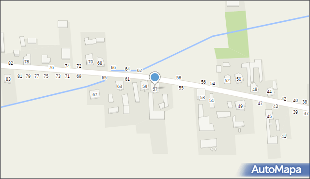 Kołaczkowice, Kołaczkowice, 57, mapa Kołaczkowice