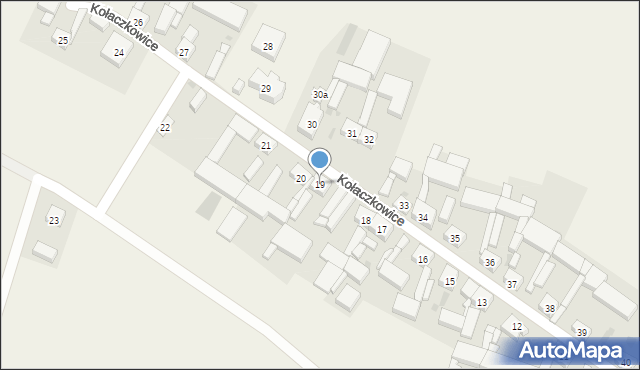 Kołaczkowice, Kołaczkowice, 19, mapa Kołaczkowice