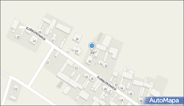 Kołaczkowice, Kołaczkowice, 30a, mapa Kołaczkowice