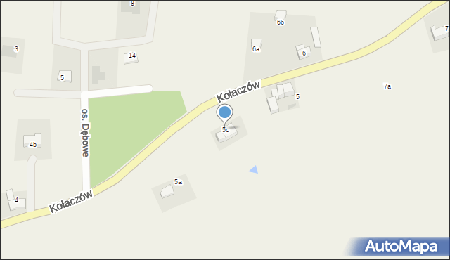 Kołaczów, Kołaczów, 5c, mapa Kołaczów