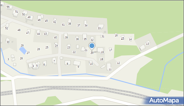 Kolano, Kolano, 20, mapa Kolano