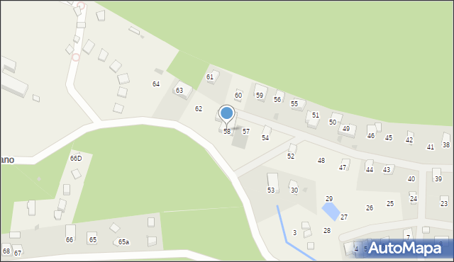 Kolano, Kolano, 58, mapa Kolano