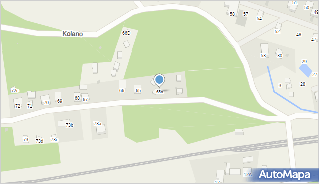 Kolano, Kolano, 65a, mapa Kolano