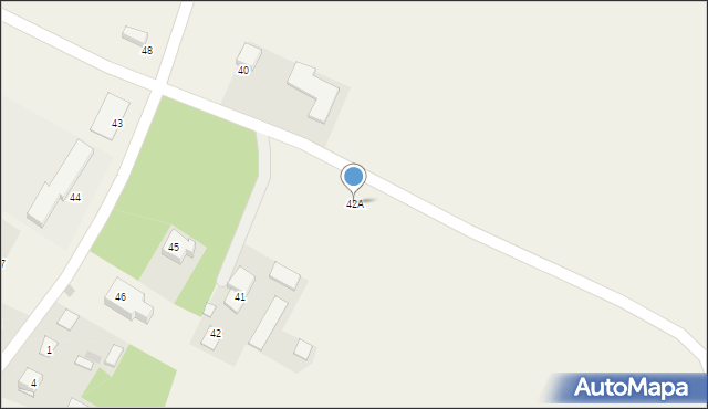Kolano-Kolonia, Kolano-Kolonia, 42A, mapa Kolano-Kolonia