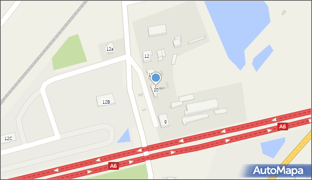 Kołbaskowo, Kołbaskowo, 10, mapa Kołbaskowo