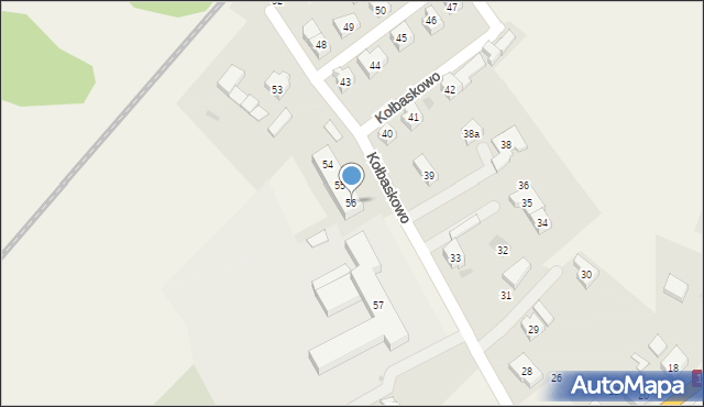 Kołbaskowo, Kołbaskowo, 56, mapa Kołbaskowo