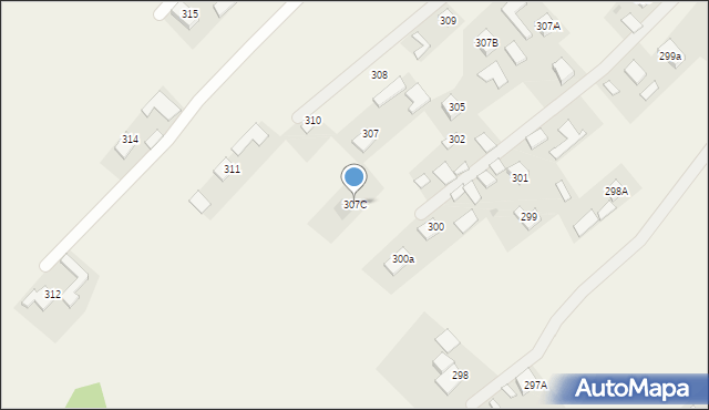 Kolbuszowa Górna, Kolbuszowa Górna, 307C, mapa Kolbuszowa Górna