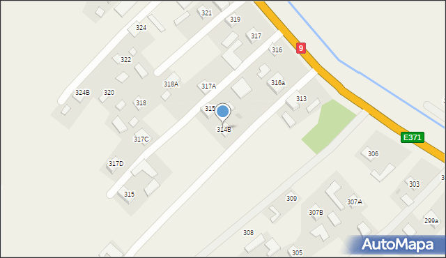 Kolbuszowa Górna, Kolbuszowa Górna, 314B, mapa Kolbuszowa Górna