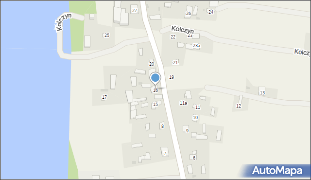 Kolczyn, Kolczyn, 16, mapa Kolczyn