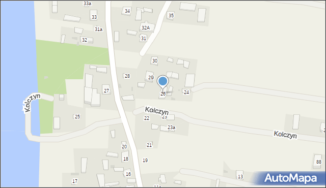 Kolczyn, Kolczyn, 26, mapa Kolczyn