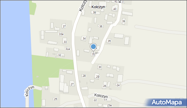 Kolczyn, Kolczyn, 31, mapa Kolczyn