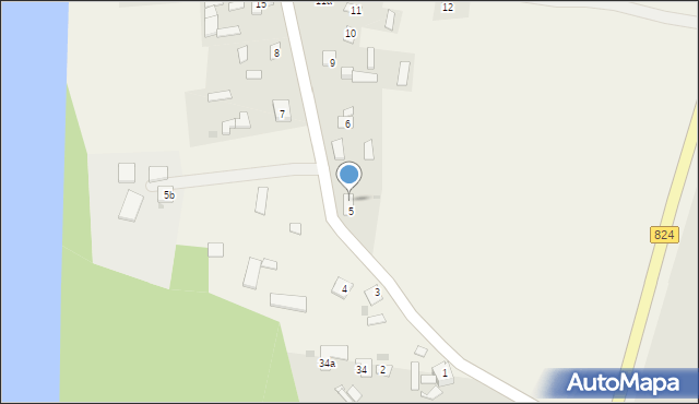 Kolczyn, Kolczyn, 5a, mapa Kolczyn