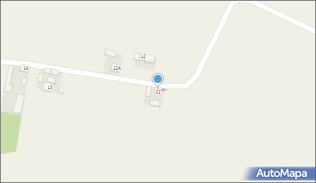 Kołdów, Kołdów, 11, mapa Kołdów