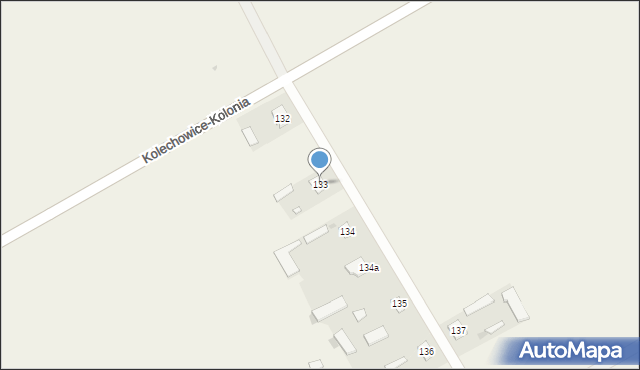 Kolechowice, Kolechowice, 133, mapa Kolechowice