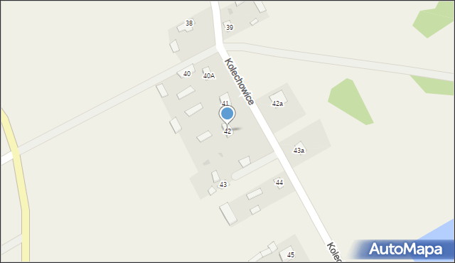 Kolechowice, Kolechowice, 42, mapa Kolechowice