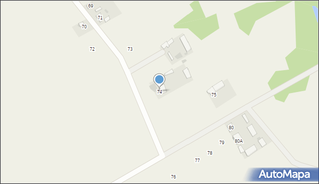 Kolechowice, Kolechowice, 74, mapa Kolechowice