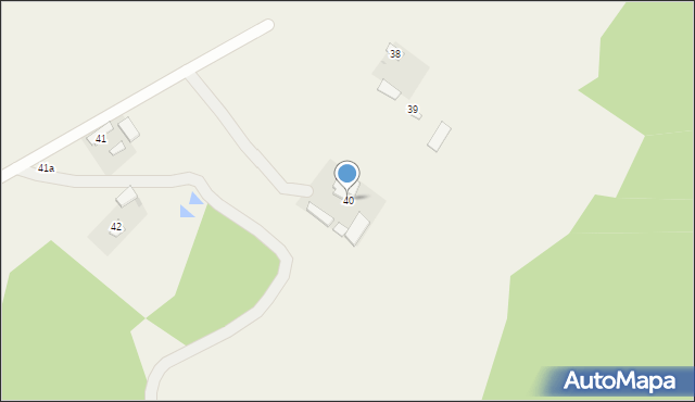 Kolechowice-Kolonia, Kolechowice-Kolonia, 40, mapa Kolechowice-Kolonia