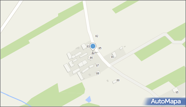 Kolechowice-Kolonia, Kolechowice-Kolonia, 84, mapa Kolechowice-Kolonia
