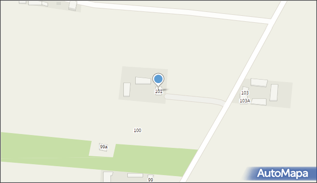 Kolembrody, Kolembrody, 101, mapa Kolembrody