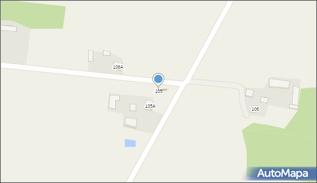 Kolembrody, Kolembrody, 105, mapa Kolembrody