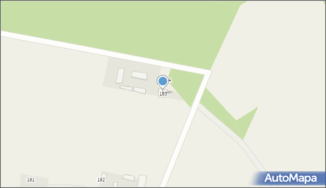 Kolembrody, Kolembrody, 183, mapa Kolembrody