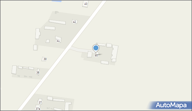 Kolembrody, Kolembrody, 40, mapa Kolembrody