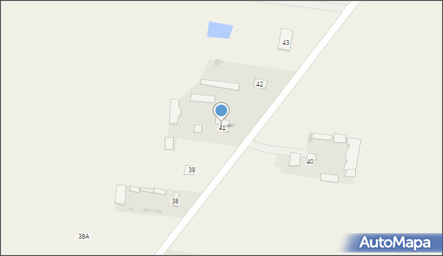 Kolembrody, Kolembrody, 41, mapa Kolembrody