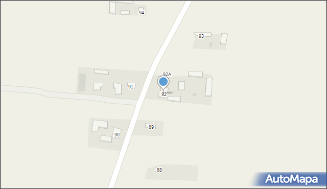 Kolembrody, Kolembrody, 92, mapa Kolembrody