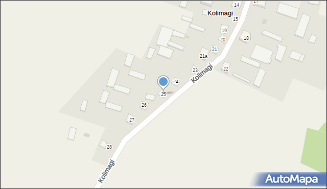 Kolimagi, Kolimagi, 25, mapa Kolimagi