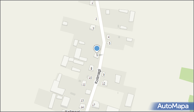 Kolimagi, Kolimagi, 7, mapa Kolimagi