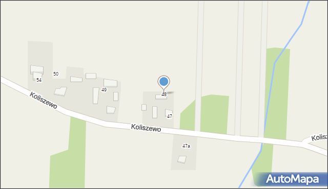 Koliszewo, Koliszewo, 48, mapa Koliszewo