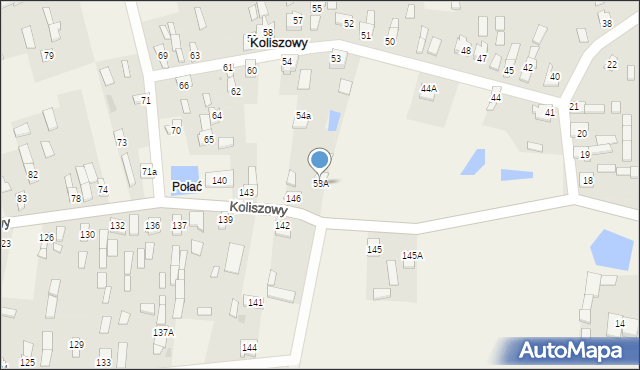 Koliszowy, Koliszowy, 53A, mapa Koliszowy