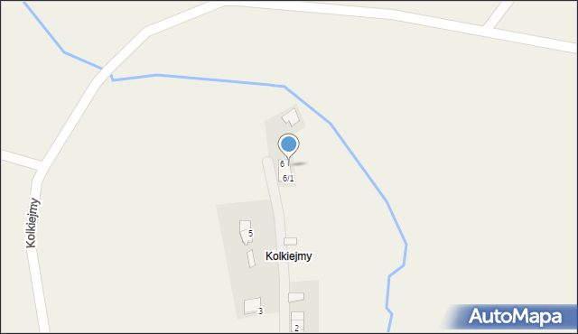 Kolkiejmy, Kolkiejmy, 6/2, mapa Kolkiejmy