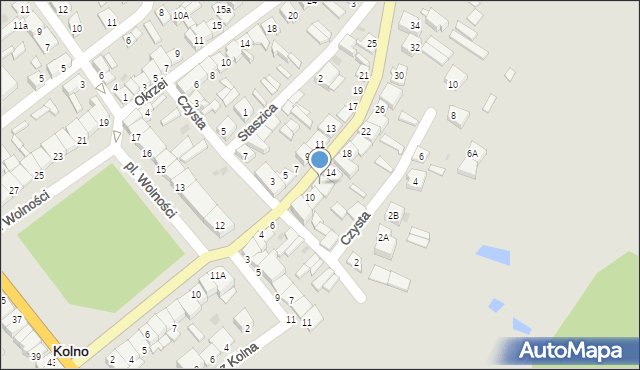 Kolno, Konstytucji 3 Maja, 12, mapa Kolno