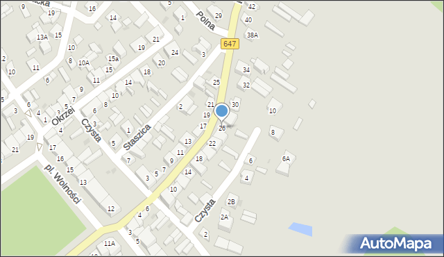 Kolno, Konstytucji 3 Maja, 26, mapa Kolno