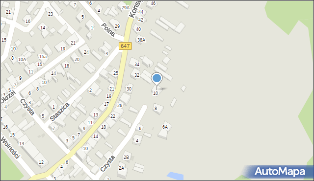 Kolno, Konstytucji 3 Maja, 38, mapa Kolno