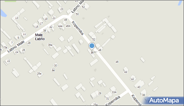 Kolno, Kopernika Mikołaja, 35, mapa Kolno