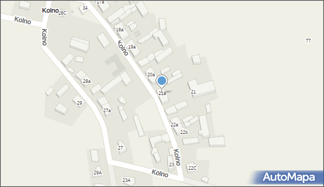 Kolno, Kolno, 21a, mapa Kolno