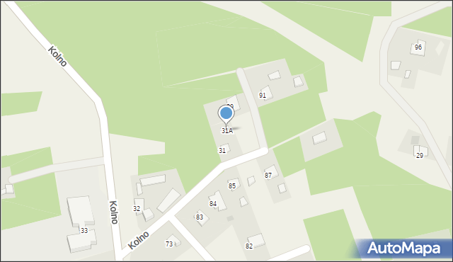 Kolno, Kolno, 31A, mapa Kolno